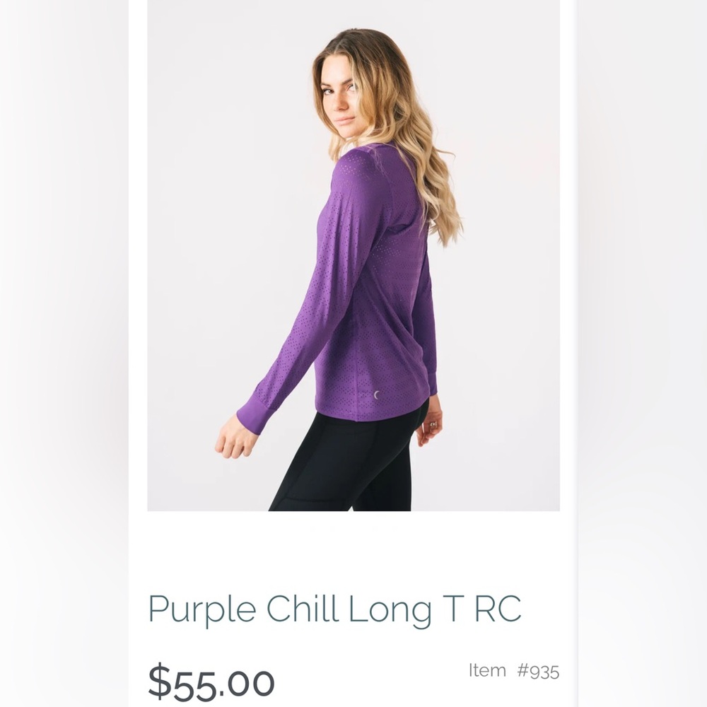 Zyia Purple Chill Long T RC - Picture 5 of 5